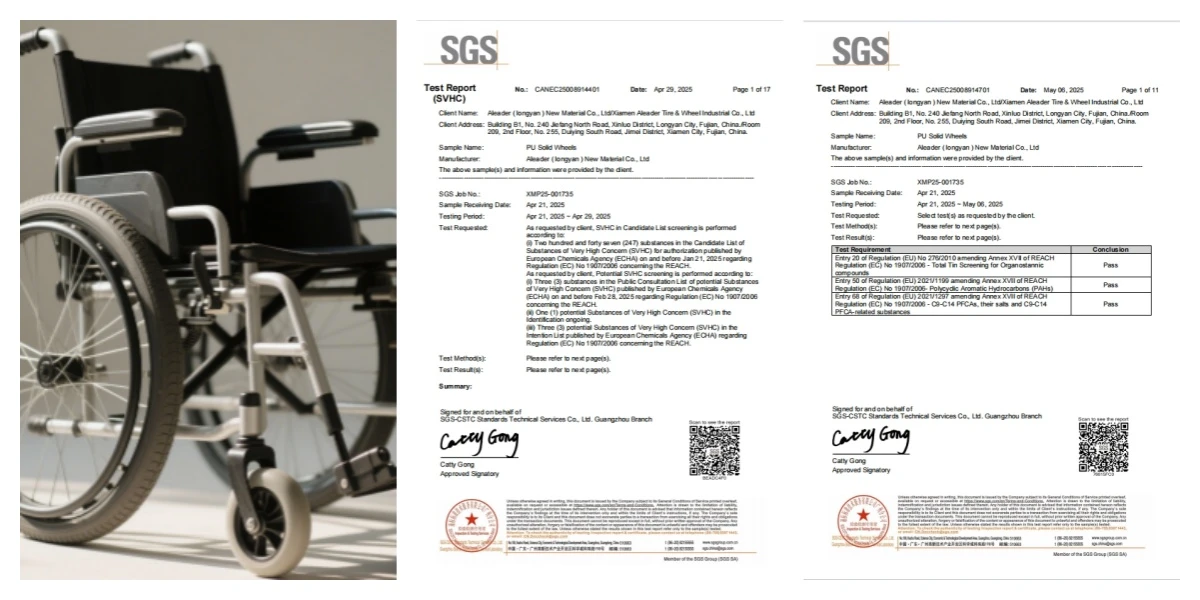 wheelchair test report 